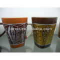 Hunan Factory Direct Produziert Keramik Tasse / Geometrische Dekorative Quadrat Form Kaffee Trinkgefäße Tassen Tassen